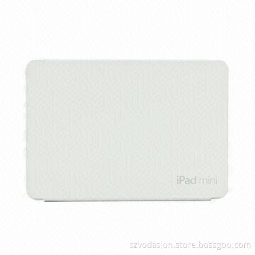 ultra thin leather case for apple ipad mini with wake up and sleep down function